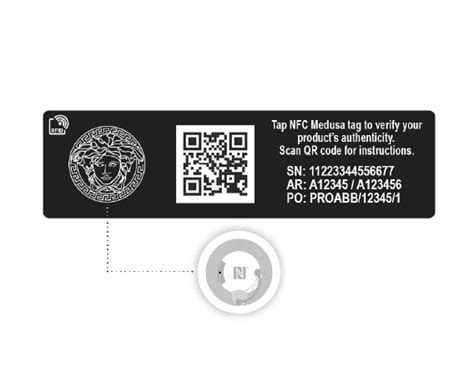 versace nfc|versace qr code auslesen.